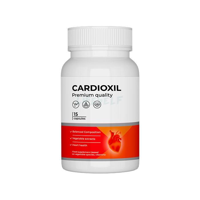 Cardioxil caps ◦ hipertentsioa kontrolatzeko produktua ◦ Espainian