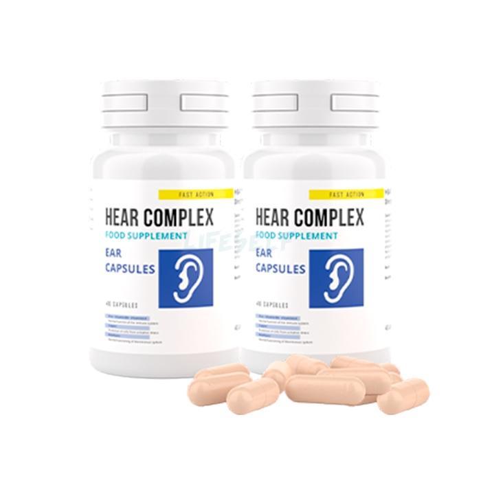 Hear Complex ◦ complex pentru refacerea auzului cu actiune antiinflamatoare ◦ în Guadalajara