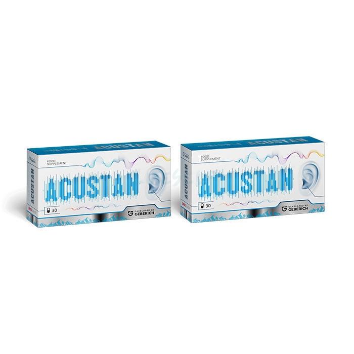 Acustan ◦ hearing enhancement capsules ◦ in Agualve Kasena