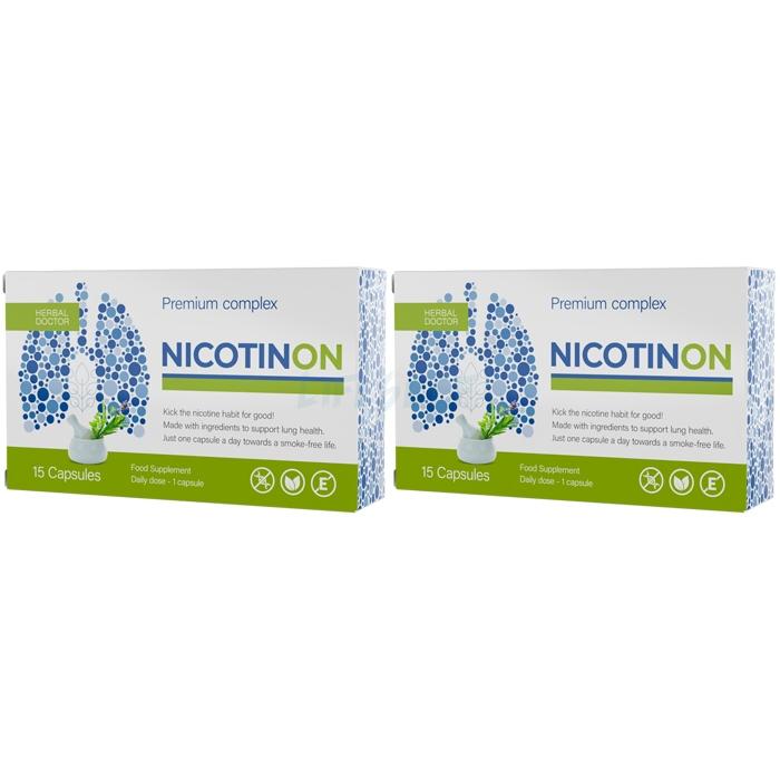 Nicotinon Premium ◦ Kapseln, die es einfacher machen, mit dem Rauchen aufzuhören ◦ nach Genua