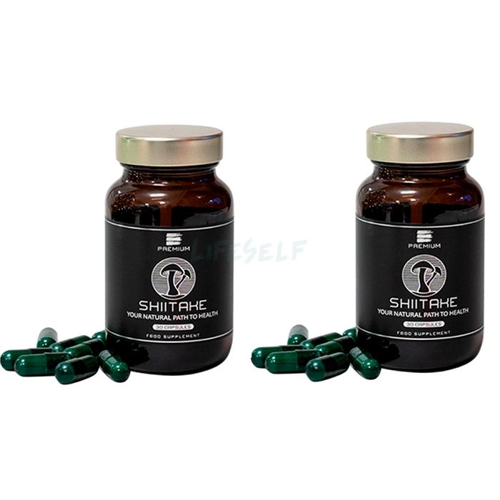 Premium Shiitake Cystitis ◦ capsules pour la cystite ◦ En Italie