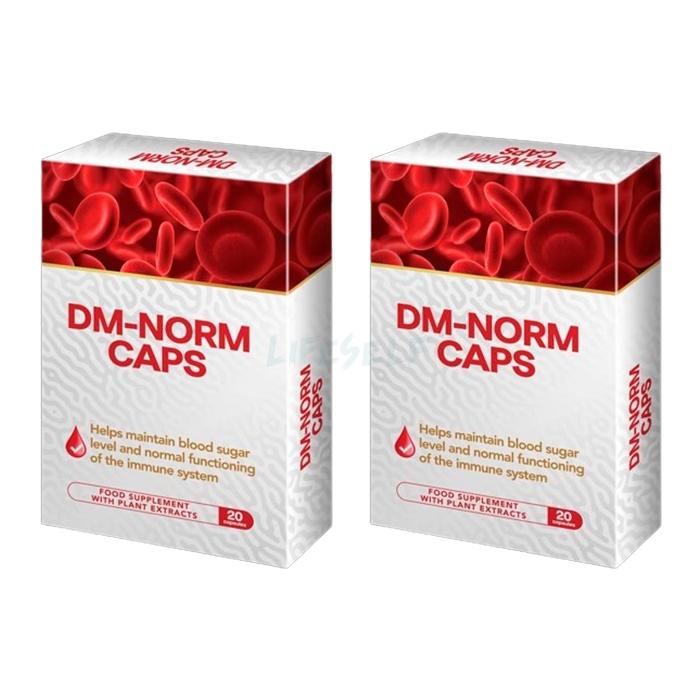 Dm-Norm Caps ◦ means for normalizing sugar levels ◦ in Segovia