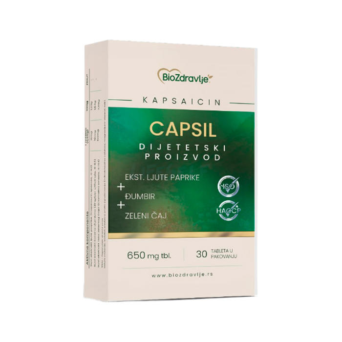 Capsil ◦ weight control product ◦ in Kragujevac