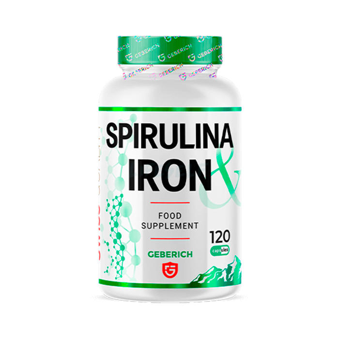 Iron Spirulina ◦ sistema immunearen eraginkortasuna hobetzeko ◦ Ferrolen